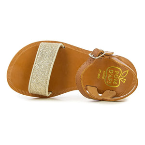 Pom d'Api - Plagette Sandalen mit Schnalle | Camel