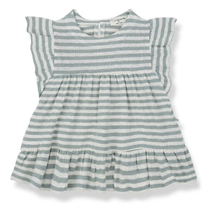 1+ in the family - Canadell Leinenkleid | Aquamarin
