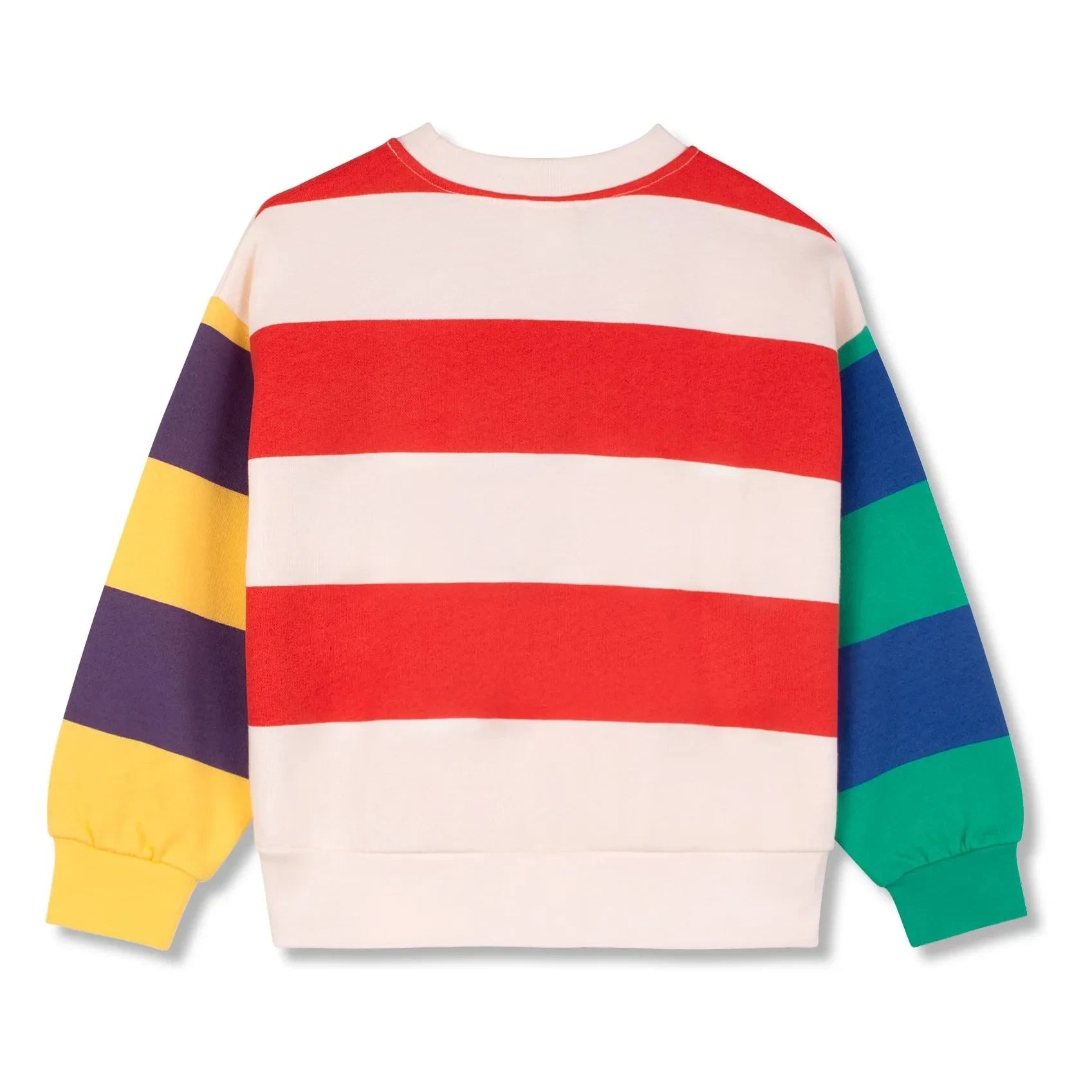 Wynken - Gestreiftes Sweatshirt aus Bio-Baumwolle | Ecru