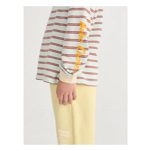 Bobo Choses - Gestreiftes T-Shirt | Hellblau