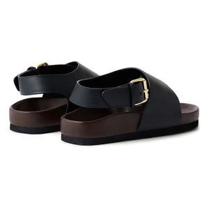 Soeur - Domani Ledersandalen | Schwarz
