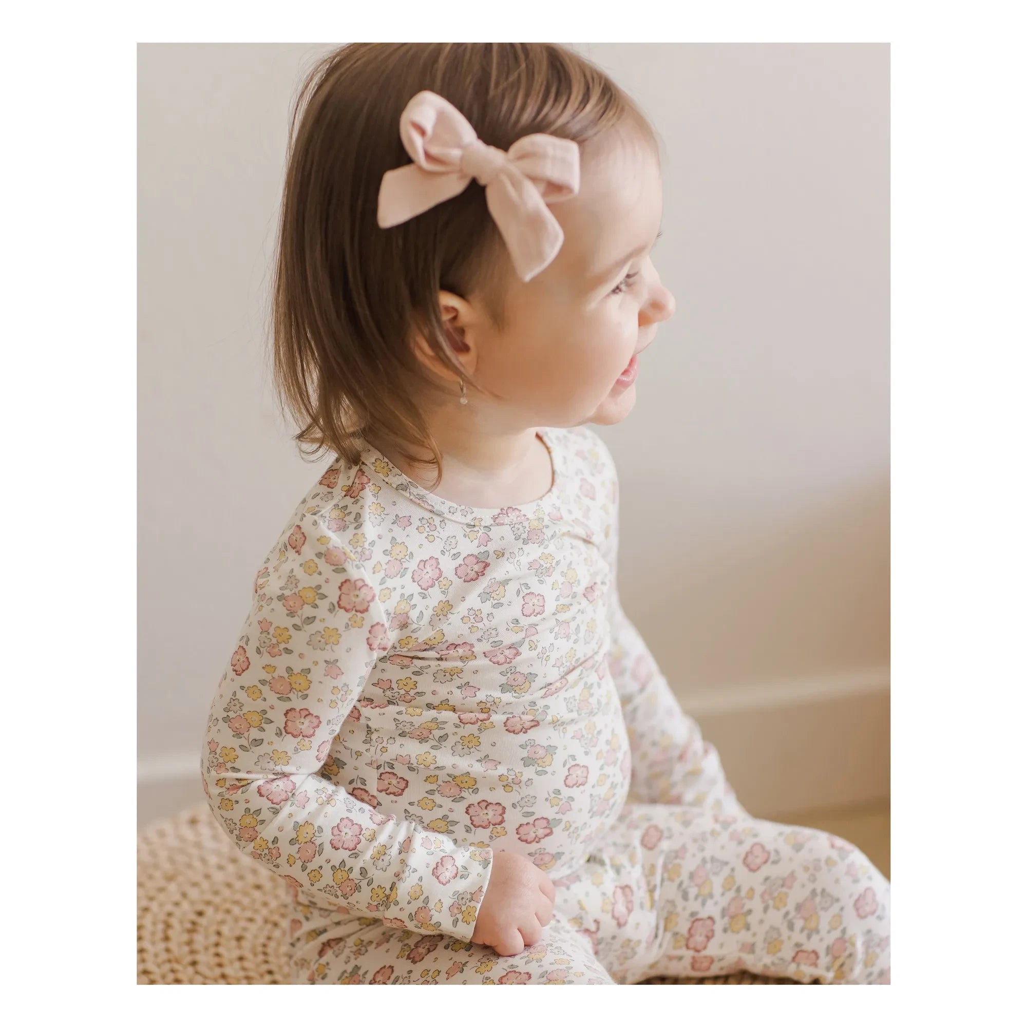 Quincy Mae - Bambus Pyjama | Elfenbein