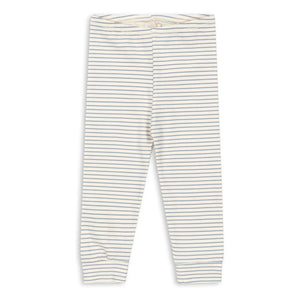 Konges Sløjd - Gestreifte Bio-Baumwoll-Leggings | Beige