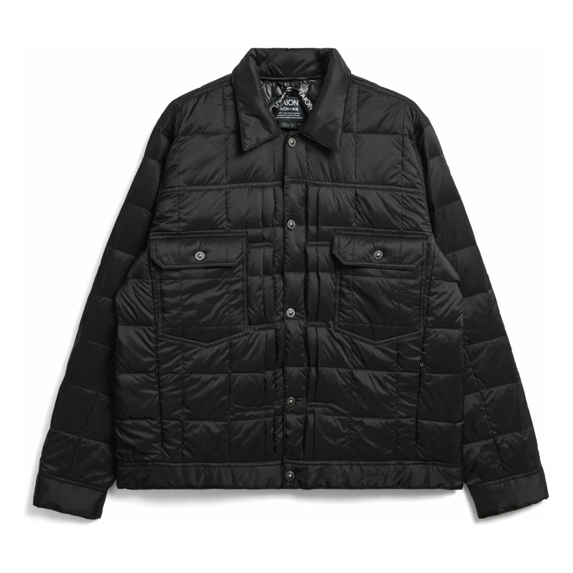 Taion - Unisex Puffer Arbeitsjacke | Schwarz