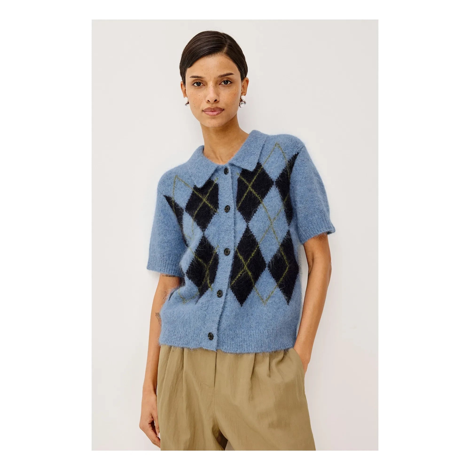 Rails - Kelly Karierte Strickjacke | Mavi