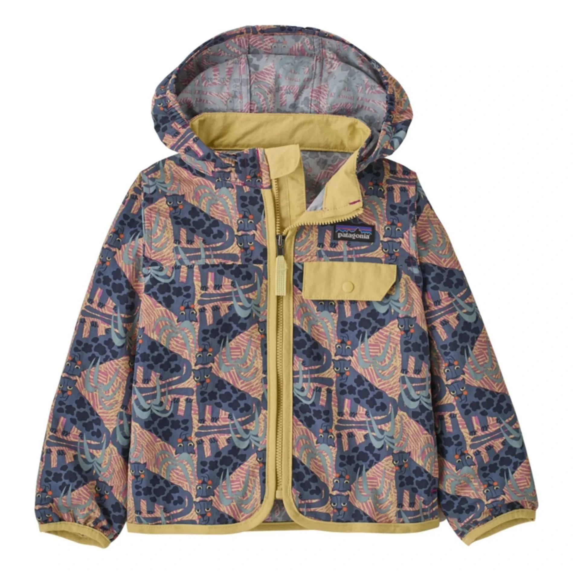 Patagonia - Baggies Jaggy Jacke aus recycelten Fasern | Blau
