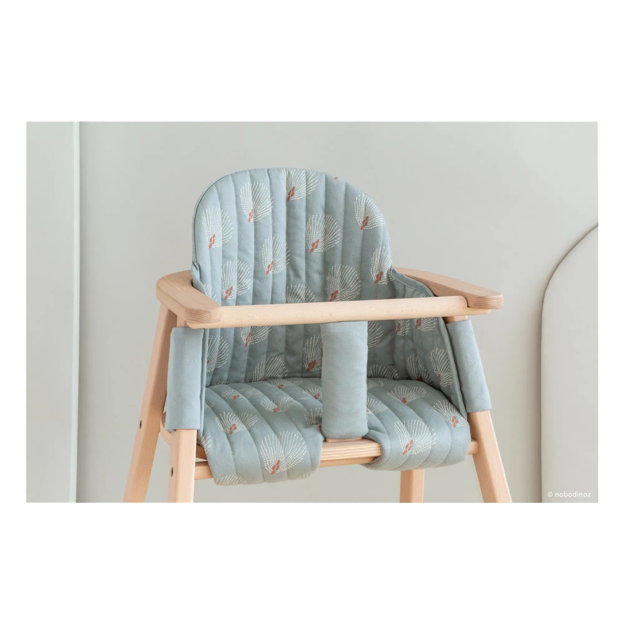 Nobodinoz - Kissenbezug für den Green Mama Growing Chair | Grünes Wasser