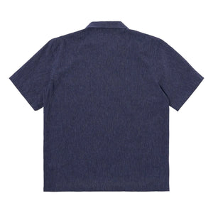 Universal Works - Road Sido Lin Hemd | Marineblau