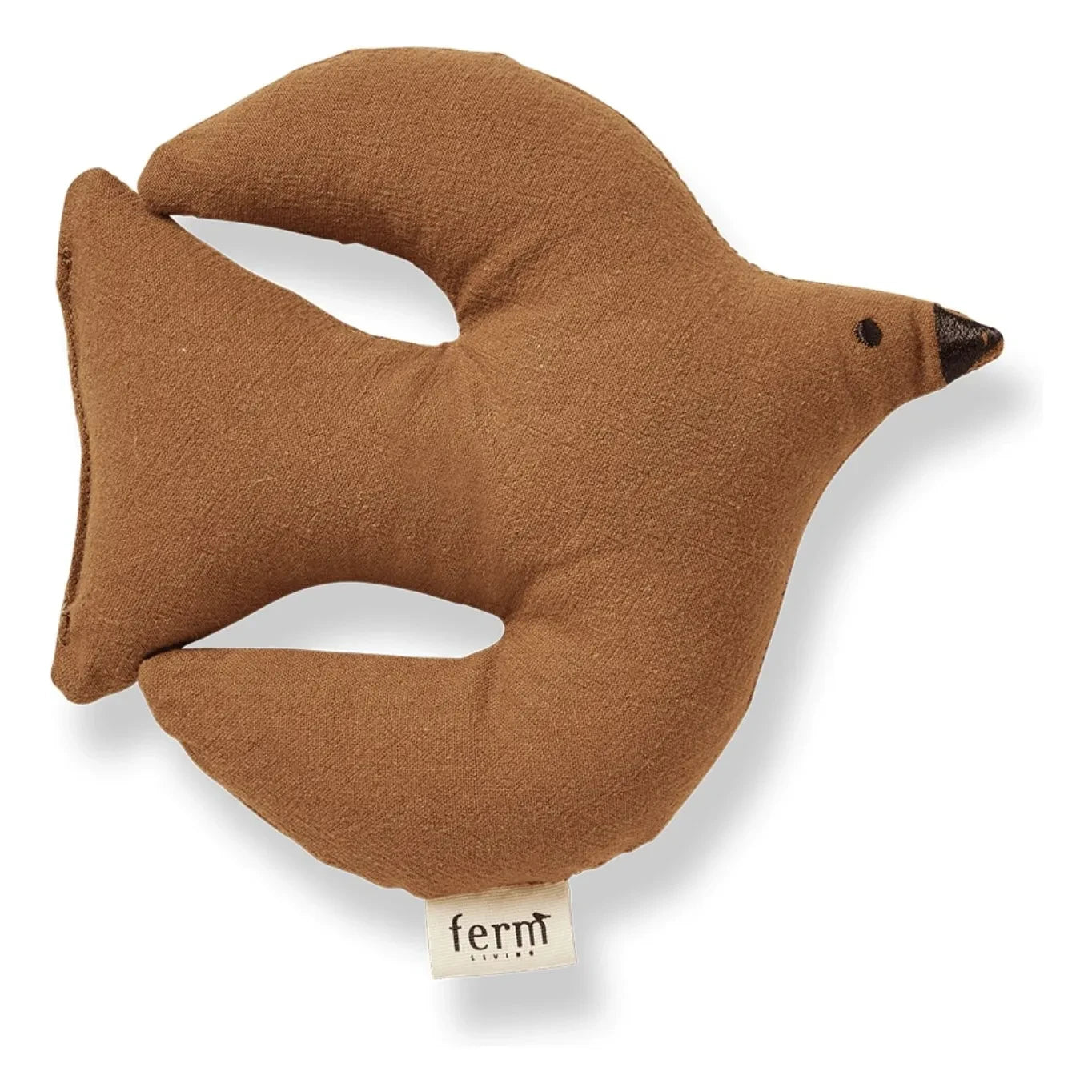 Ferm Living Kids - Swif Vogel Plüschtier | Karamell