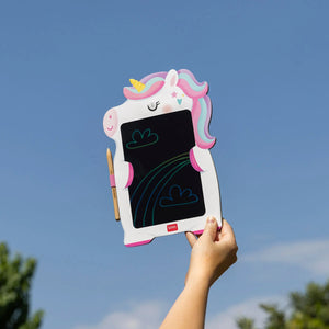 Legami - Tragbares Karton-LCD-Zeichentafel mit Einhorn - Magische Skizzenplatte