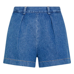 Forte Forte - Shorts aus Baumwolle und Leinen | Denim