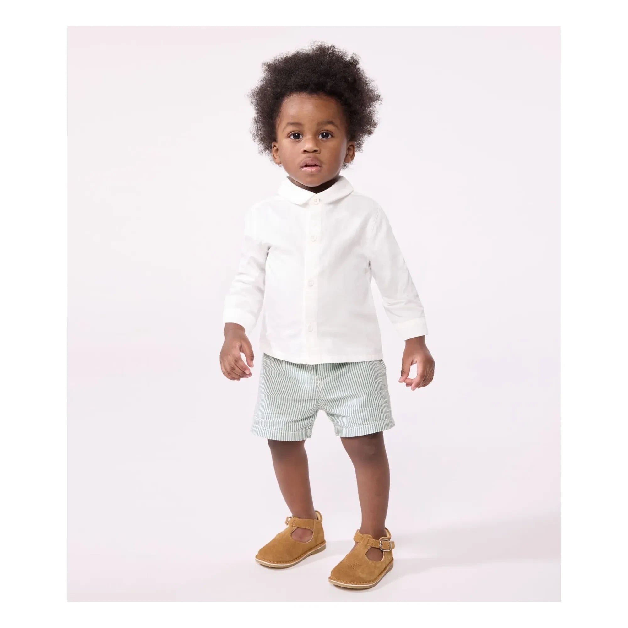 Petit Bateau - Taufhemd aus Bio-Baumwolle | Weiß
