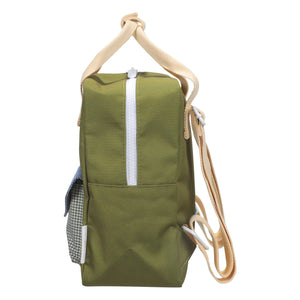 Sticky Lemon - Kleiner Umschlag-Rucksack | Khaki