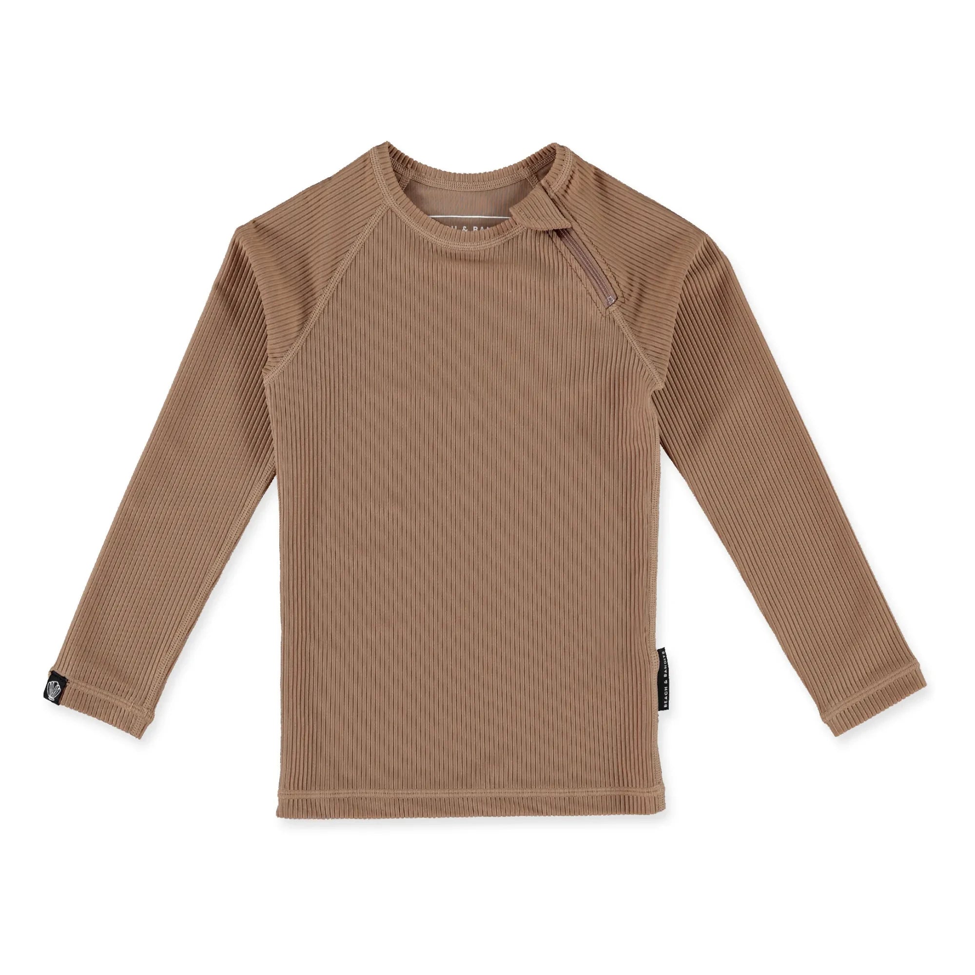 Beach & Bandits - Anti-UV Corduroy T-Shirt | Braun
