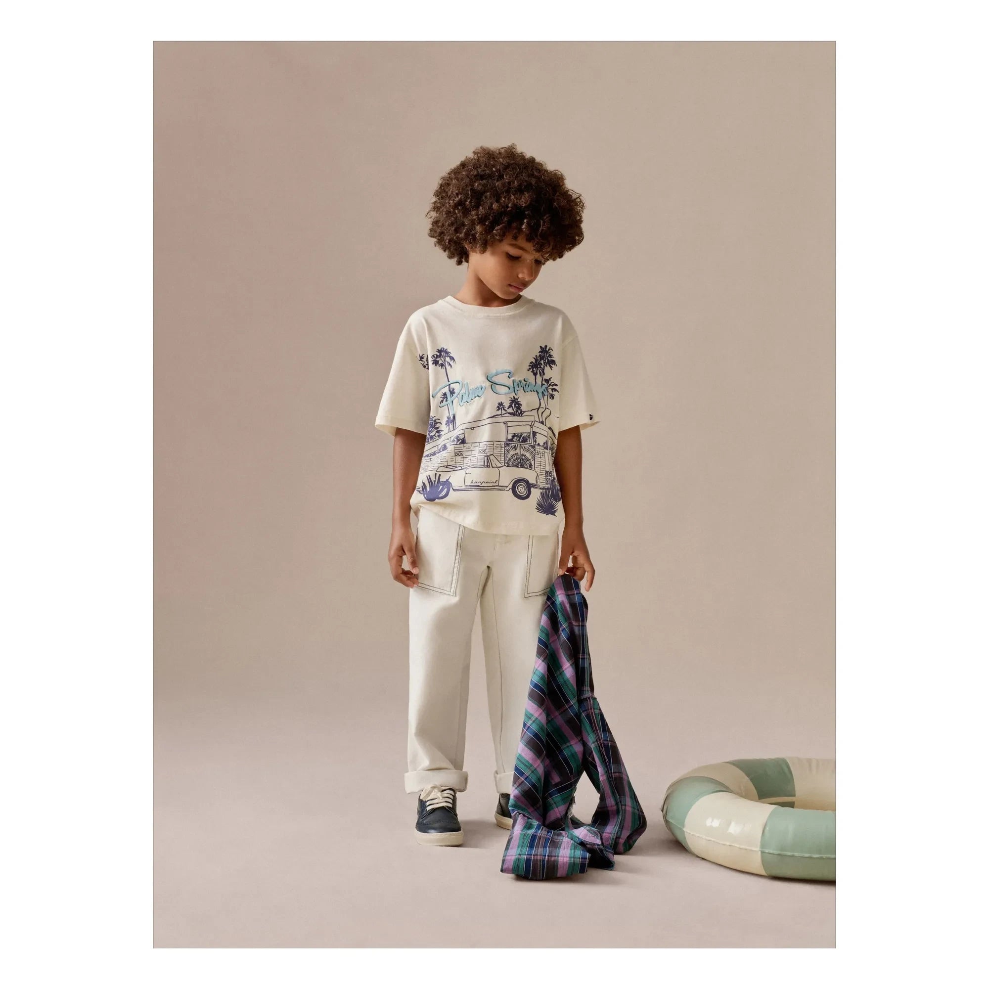 Bonpoint - Eidan T-Shirt | Ecru