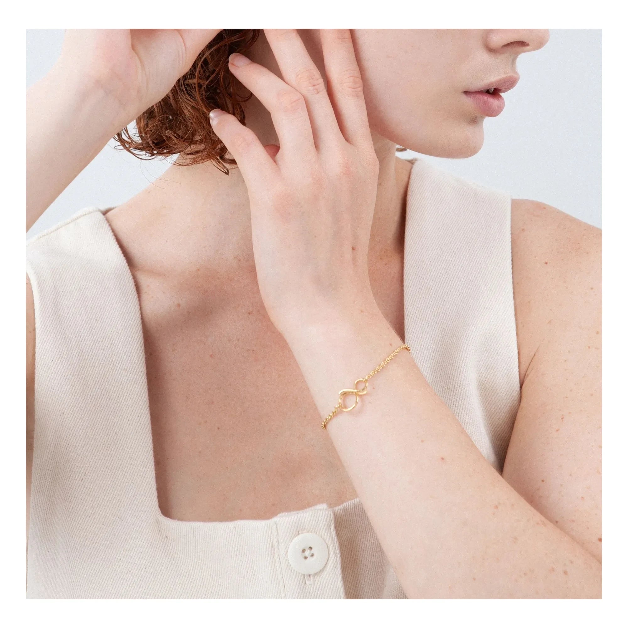 LAH - Mini Infini Vermeil Armband | Gold