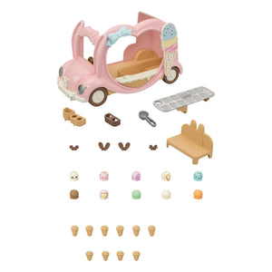 Sylvanian Families - Fahrender Eiswagen