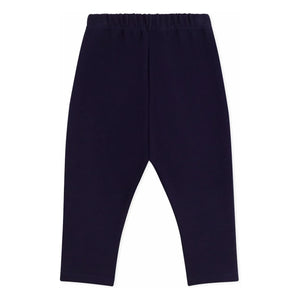 Petit Bateau - Hose aus Bio-Baumwollfleece | Nachtblau
