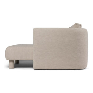 Ferm Living - Sofa Dase Bouclé Chaiselongue rechts | Beige