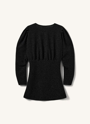 Sofie Schnoor - Tillysy Paillettenkleid | Schwarz