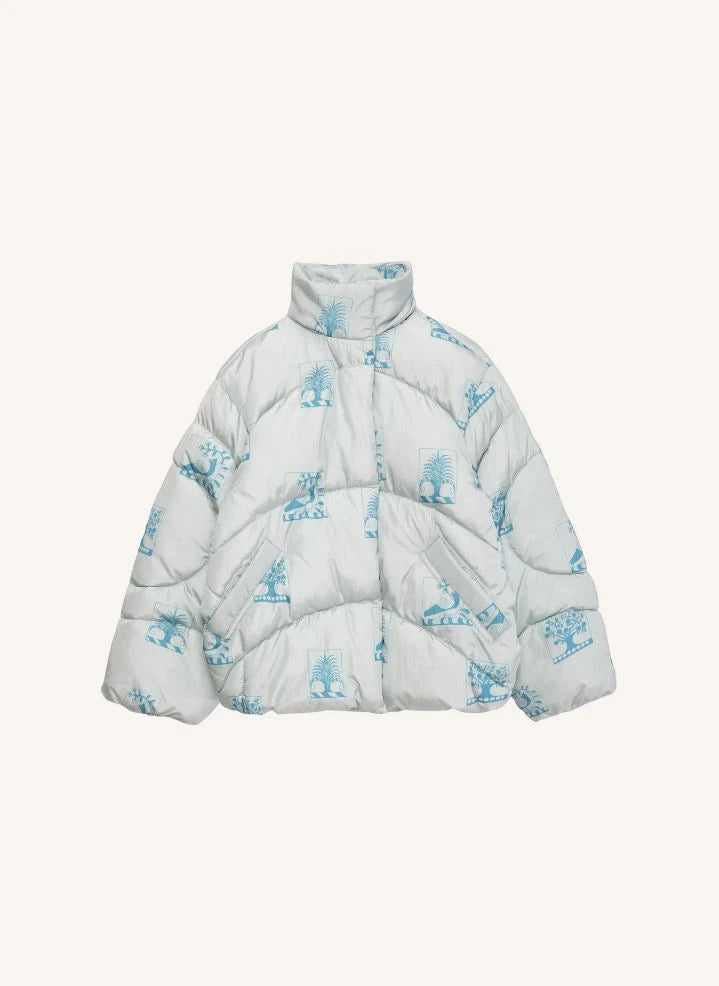 True Artist - Ex Libris Steppjacke | Hellblau