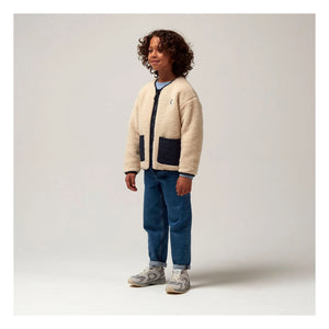 Gosoaky – Wende-Sherpa-Jacke Sleeping Lion | Beige