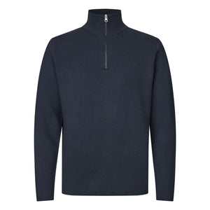 Samsoe Samsoe - Gunan Half-Zip-Sweatshirt | Dunkelblau
