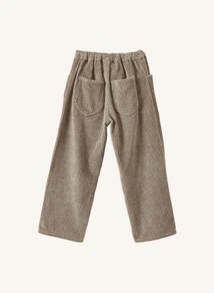 Caramel - Erodium Fitilli Velourhose | Grau