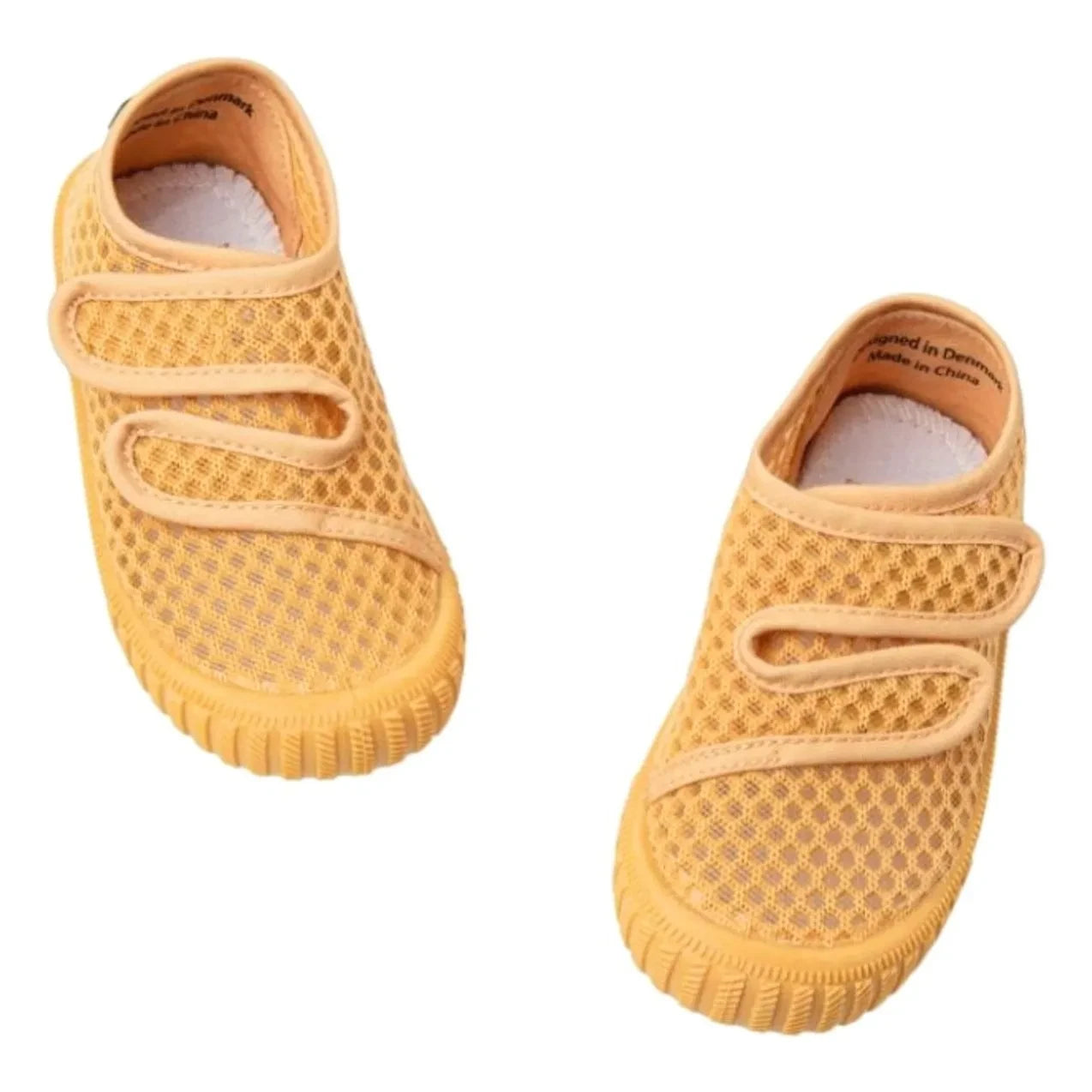 Grech & Co - Scratch Play Recycelte-Faser-Sneaker | Gelb