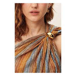 Sessùn - Luzio Metallic-Top | Blau