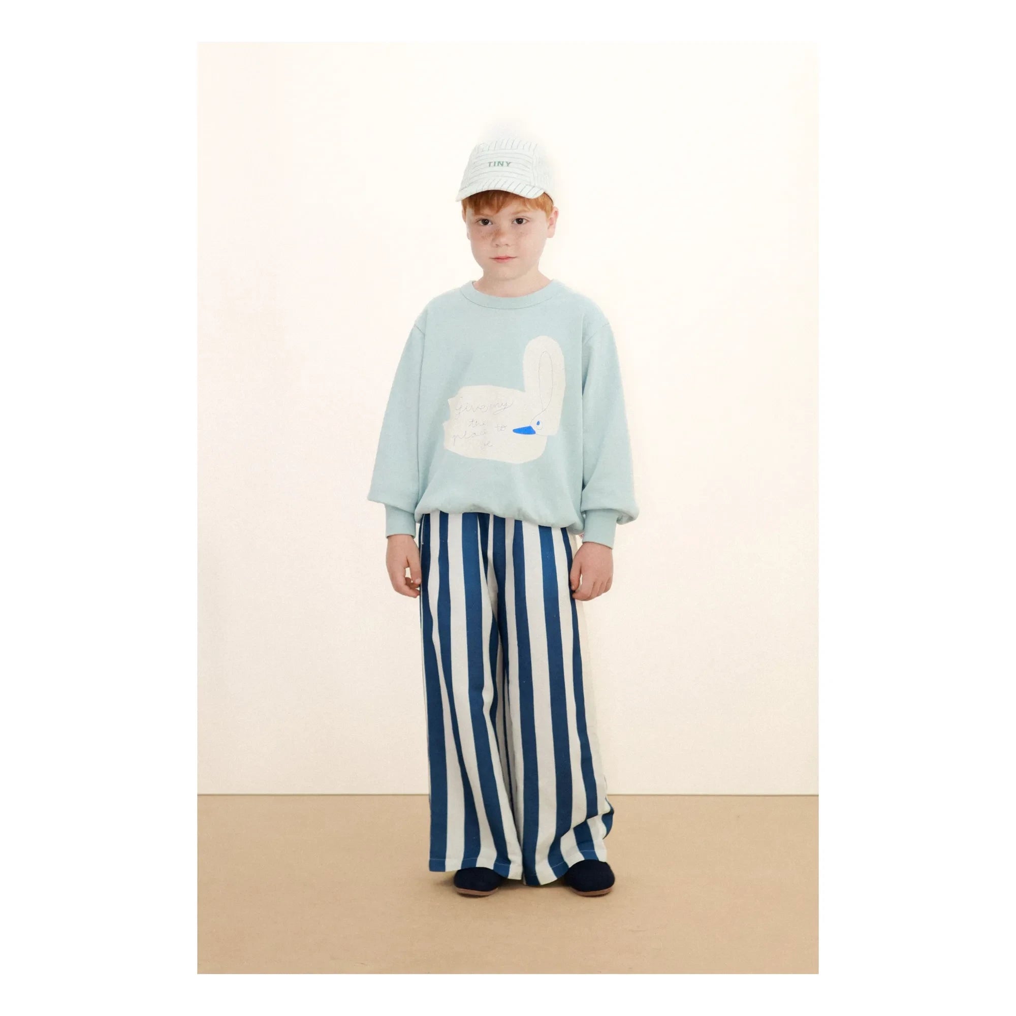 Tinycottons - Swan Sweat Bio-Baumwolle | Graublau