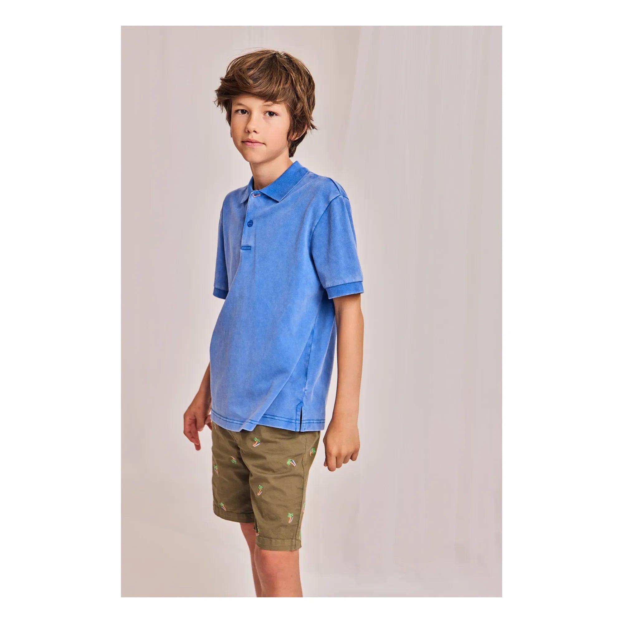 AO76 - Polo Otsan Recycelte Fasern | Blau