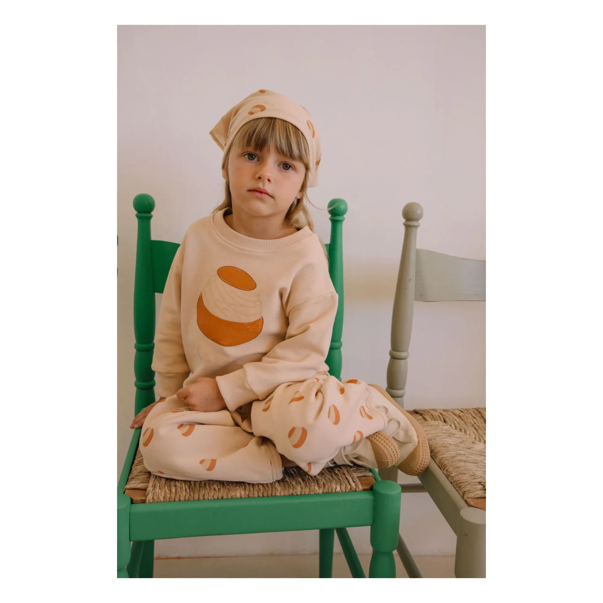 Studio Bohème - Bart Chou Bio-Baumwoll-Sweatshirt | Beige