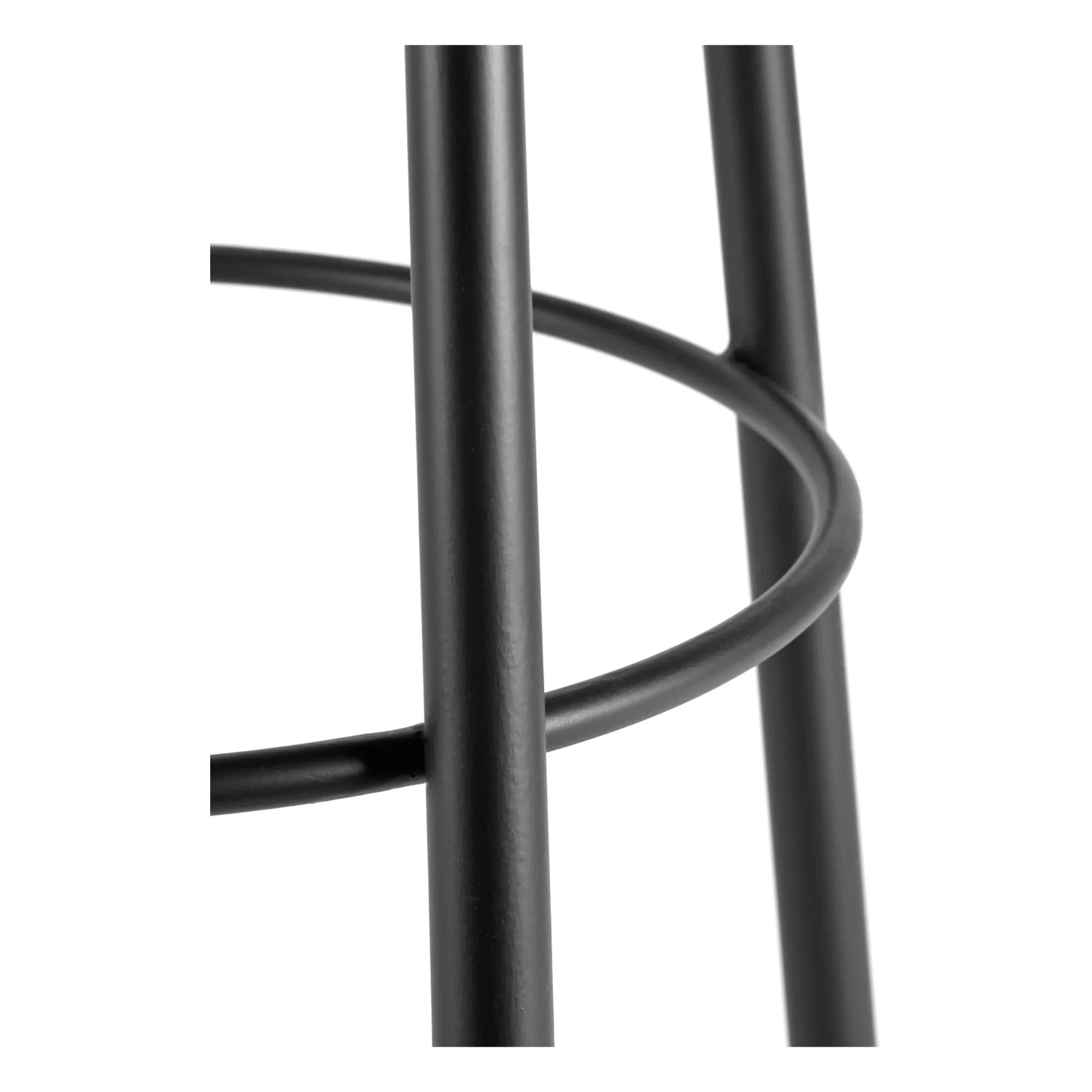 Serax - Holzhocker, Metallfuß | Schwarz