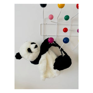 Wild & Soft - Panda Rucksack | Schwarz/Weiß