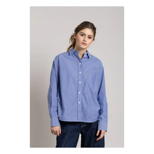Smallable Woman - Kanel Gestreiftes Hemd | Blau