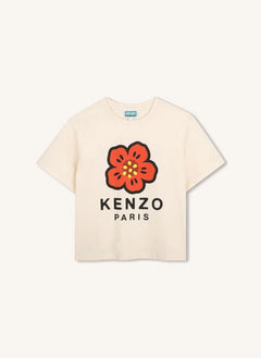 Kenzo - Kenzo Paris Flower Tişört | Beyaz