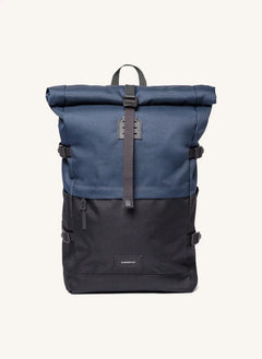 Sandqvist - Bernt Rucksack | Marineblau - Schwarz
