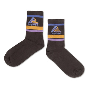 Repose AMS – Socken im 3er-Pack mit Logo | Beige