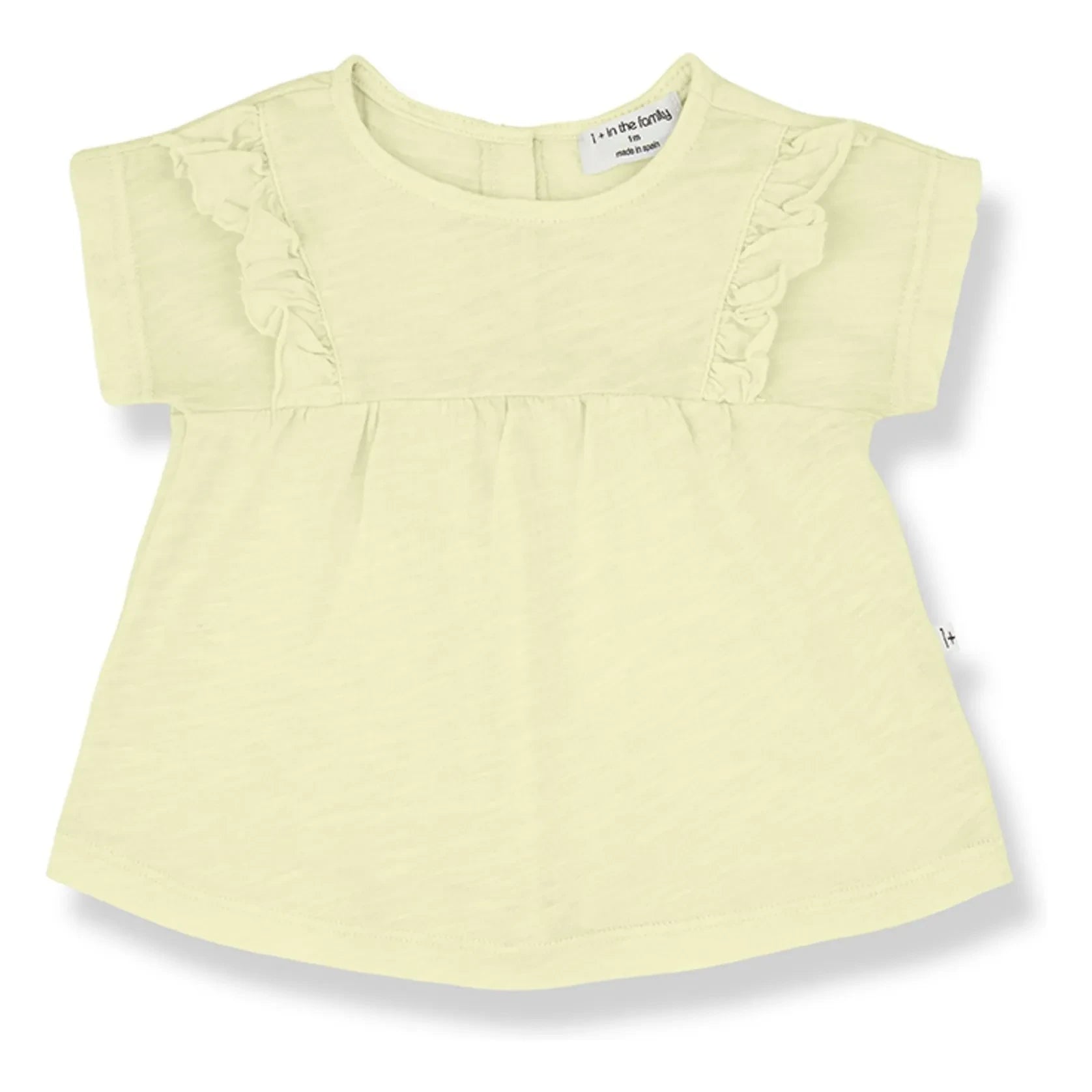 1+ in the family - Bluse Atenas Chinée | Blassgelb