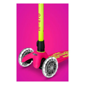 Micro - Mini Neon LED Scooter | Sarı