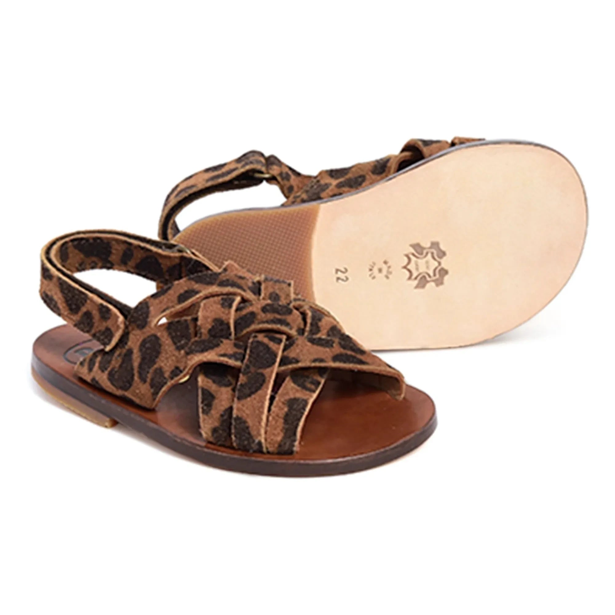 Pèpè - Sandalen mit mehreren Riemen | Braun