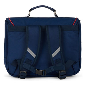 Caramel & Cie - Samt-Kirschen Kleine Handtasche | Marineblau