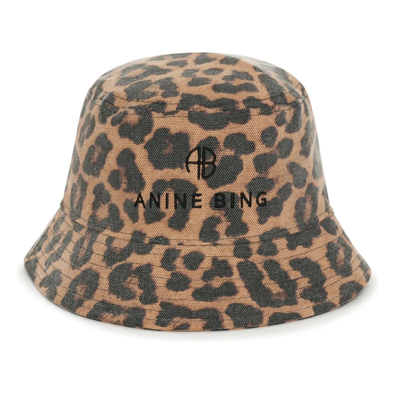 Anine Bing – Beanie Mütze Leopard | Braun