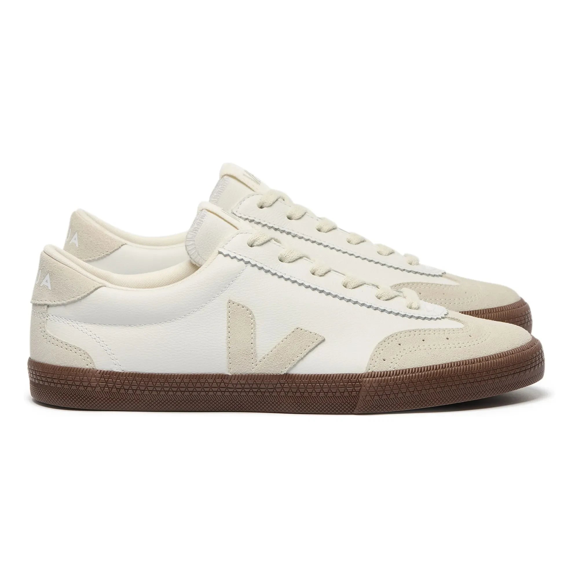 Veja - O.T. Leder-Volleyball-Sneaker | Weiß