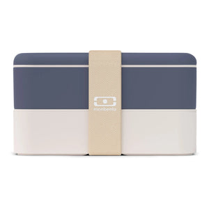 Monbento - MB Original Bento mit zwei dichten Fächern | Blau