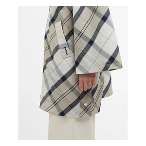 Barbour – Kinsale Tartan Wasserdichte Jacke | Grau