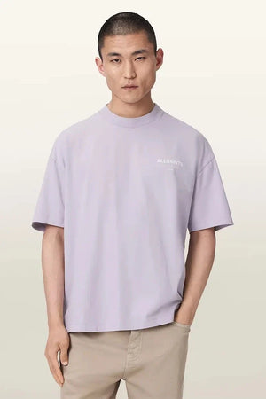 AllSaints Herren Baumwoll Oversize T-Shirt