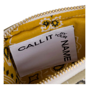 Call it by your name - Mini-Reißverschluss-Etui aus Kork | Beige