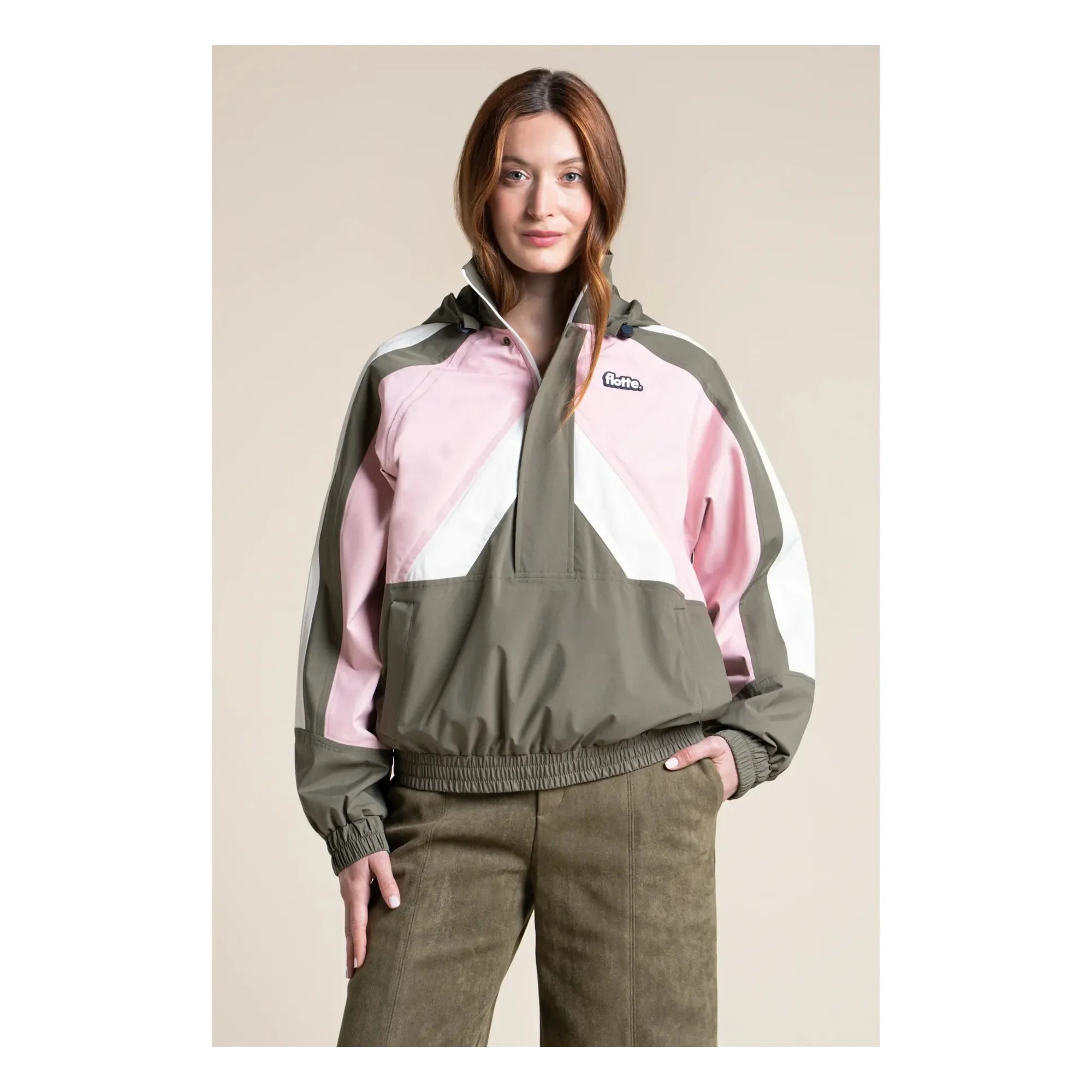Flotte - Wasserdichte Abbesses Jacke | Khaki